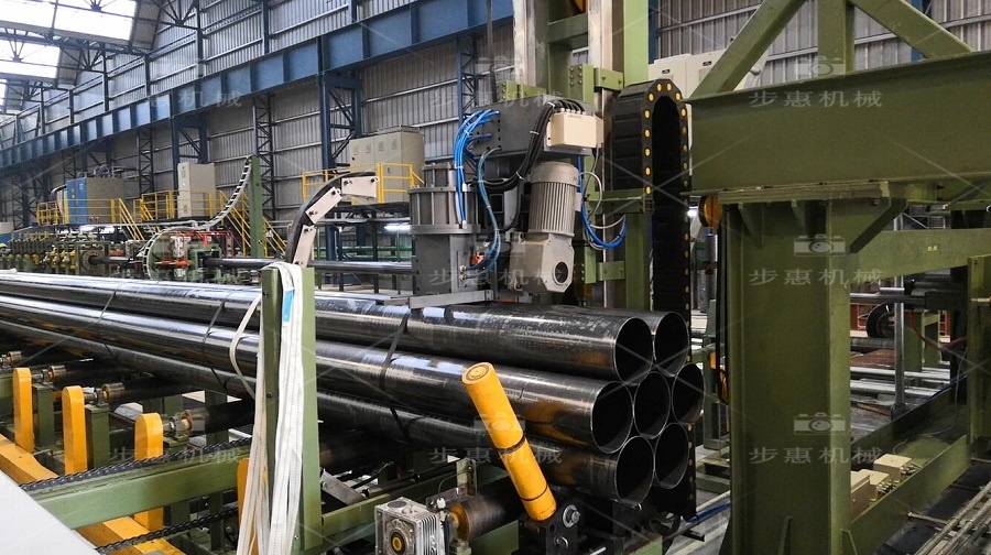 钢管包装线