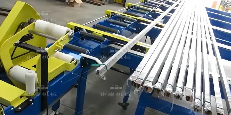 自动铝型材缠绕打包线